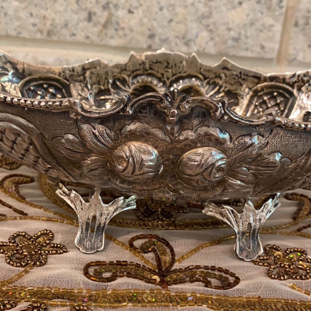 Vintage silver bowl - Picture 4 of 6
